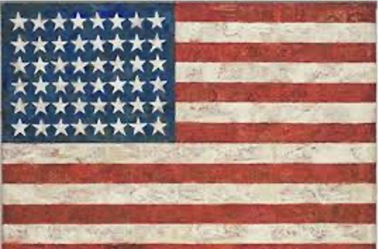 American flag symbolizing national economic security